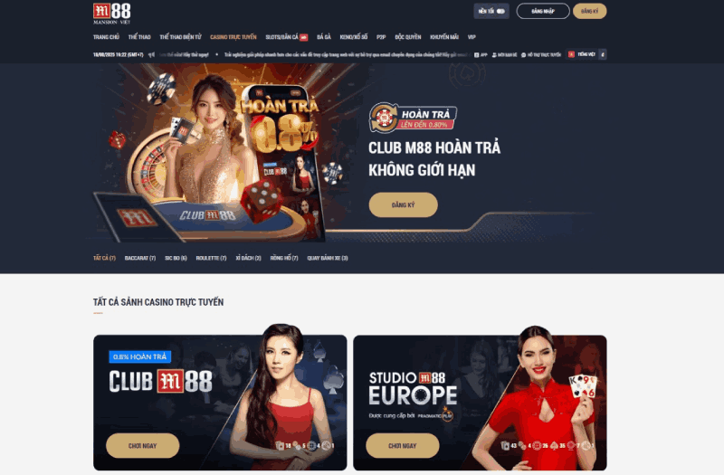 casino online M88